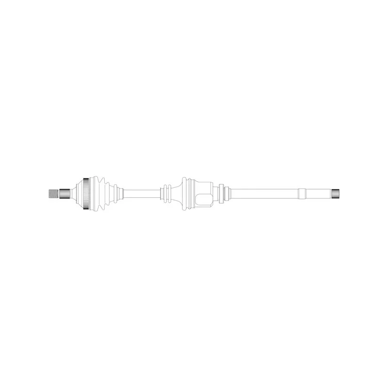 Arbre de transmission avant droit GENERAL RICAMBI PE3168