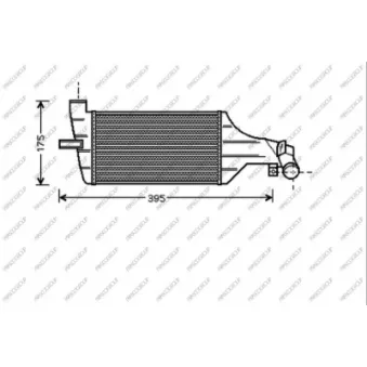 Intercooler, échangeur PRASCO OP715N001