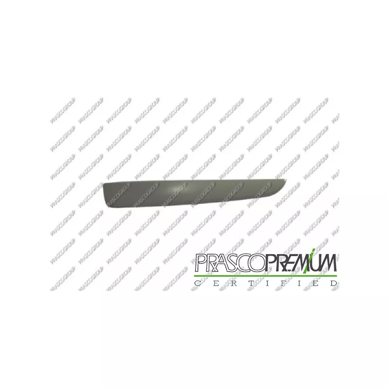 Baguette et bande protectrice, pare-chocs avant gauche PRASCO OP7171244