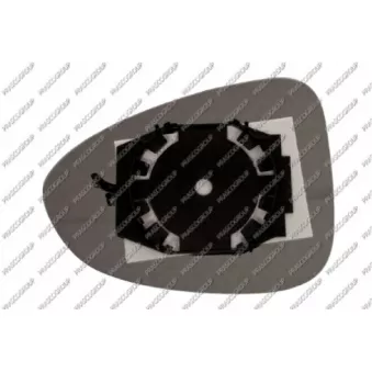 Verre de rétroviseur, rétroviseur extérieur PRASCO OP7217503