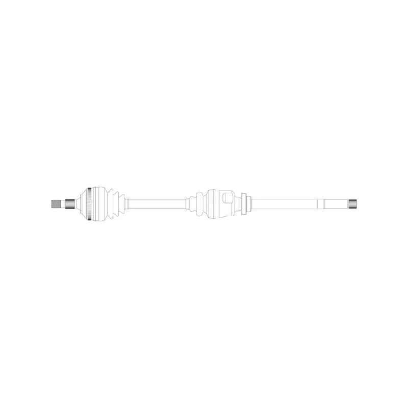 Arbre de transmission avant droit GENERAL RICAMBI PE3184
