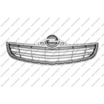 Grille de radiateur PRASCO OP9102001