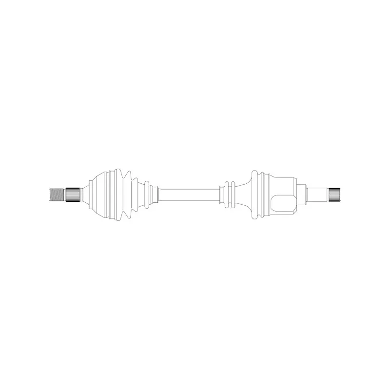 Arbre de transmission avant gauche GENERAL RICAMBI PE3209