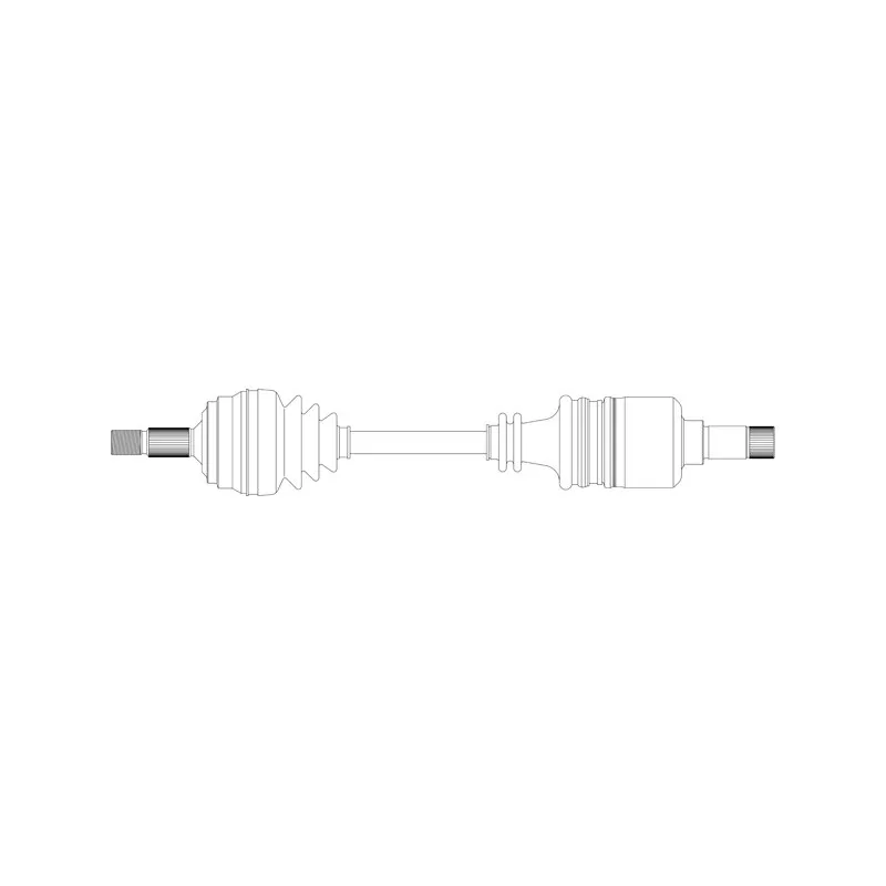 Arbre de transmission avant gauche GENERAL RICAMBI PE3226