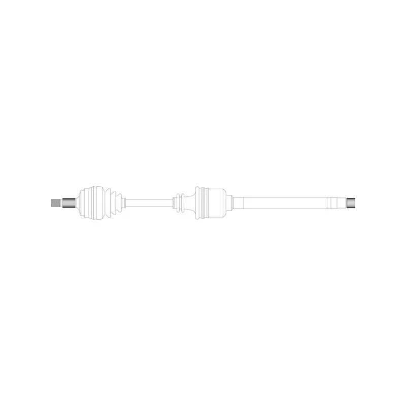 Arbre de transmission avant droit GENERAL RICAMBI PE3227