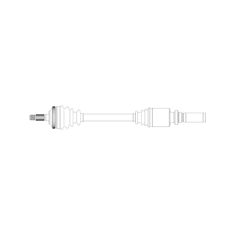 Arbre de transmission avant droit GENERAL RICAMBI PE3229