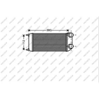 Intercooler, échangeur PRASCO PG009N001