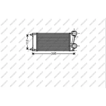 Intercooler, échangeur PRASCO PG520N001