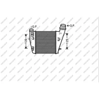 Intercooler, échangeur PRASCO RN306N002
