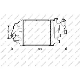 Intercooler, échangeur PRASCO RN322N001