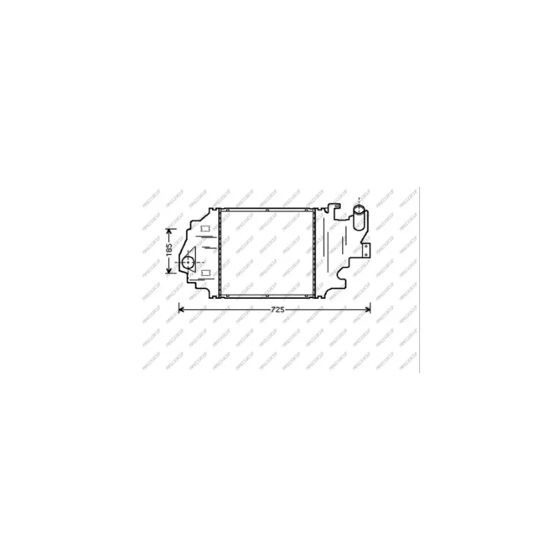 Intercooler, échangeur PRASCO RN322N001