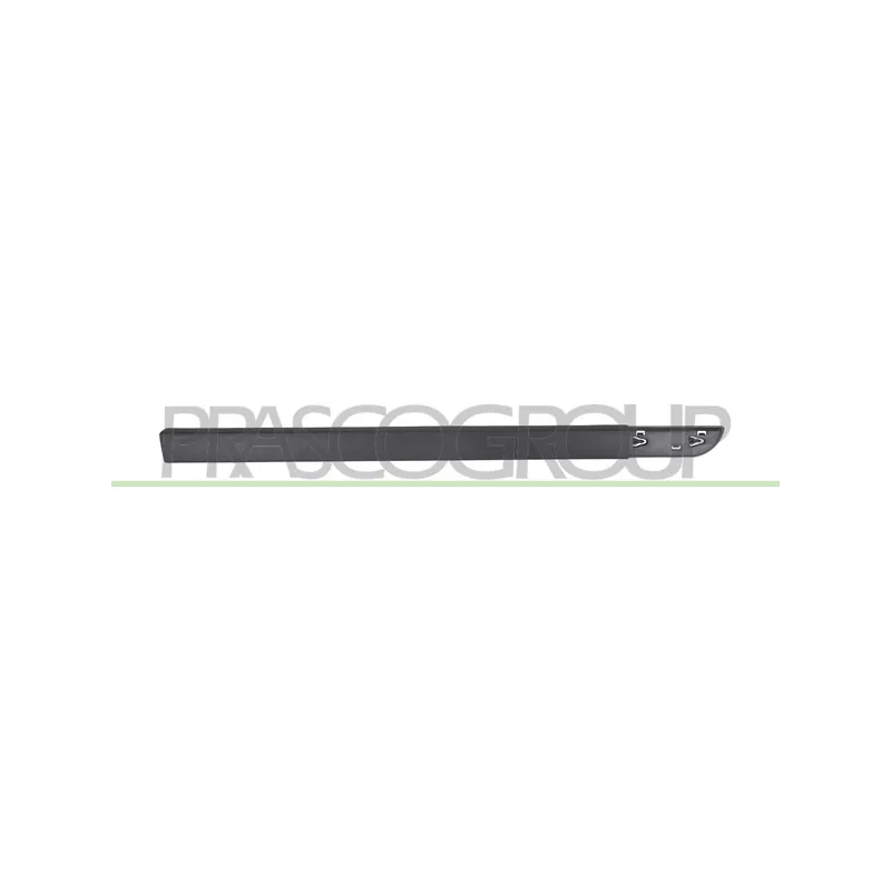 Baguette et bande protectrice, porte avant droit PRASCO RN4221413