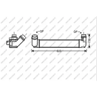 Intercooler, échangeur PRASCO RN424N002