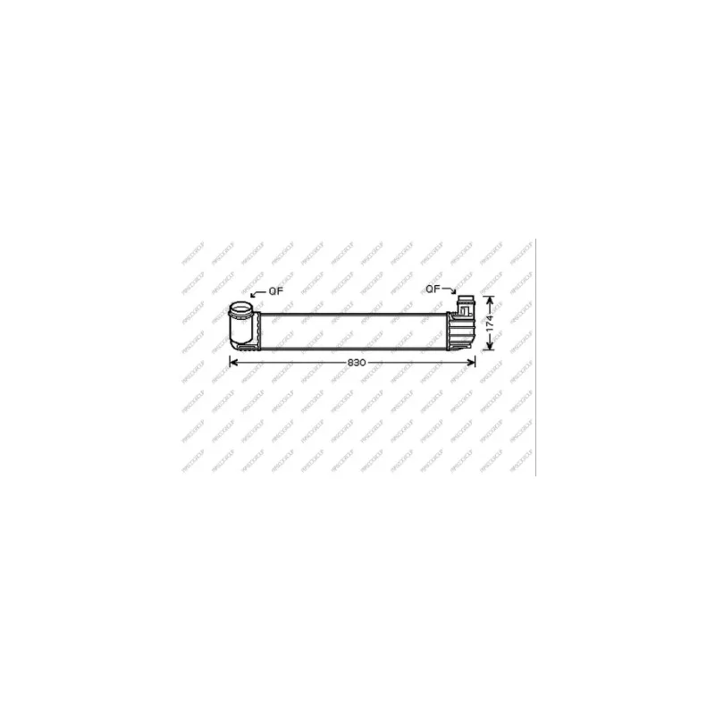 Intercooler, échangeur PRASCO RN424N003