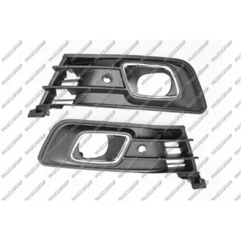 Grille de ventilation, pare-chocs PRASCO RN7022125