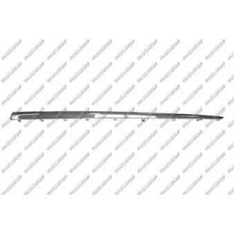 Baguette et bande protectrice, porte avant droit PRASCO RN7501413