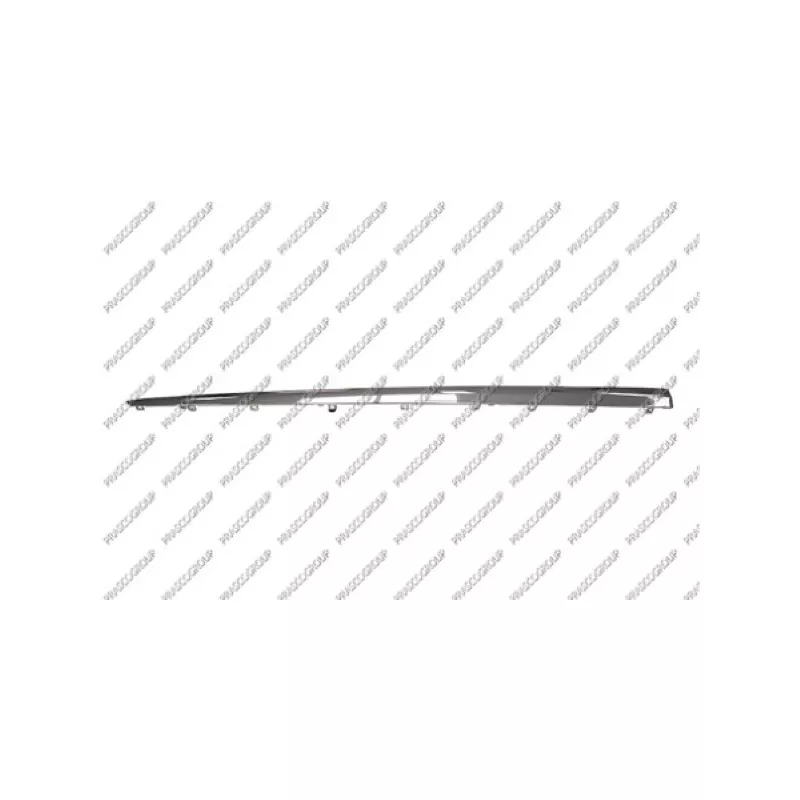 Baguette et bande protectrice, porte avant gauche PRASCO RN7501414