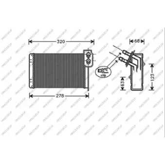 Système de chauffage PRASCO RN916H001