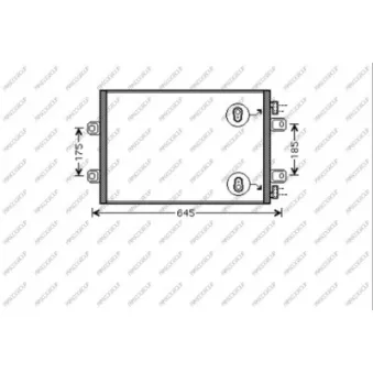 Condenseur, climatisation PRASCO RN972C001