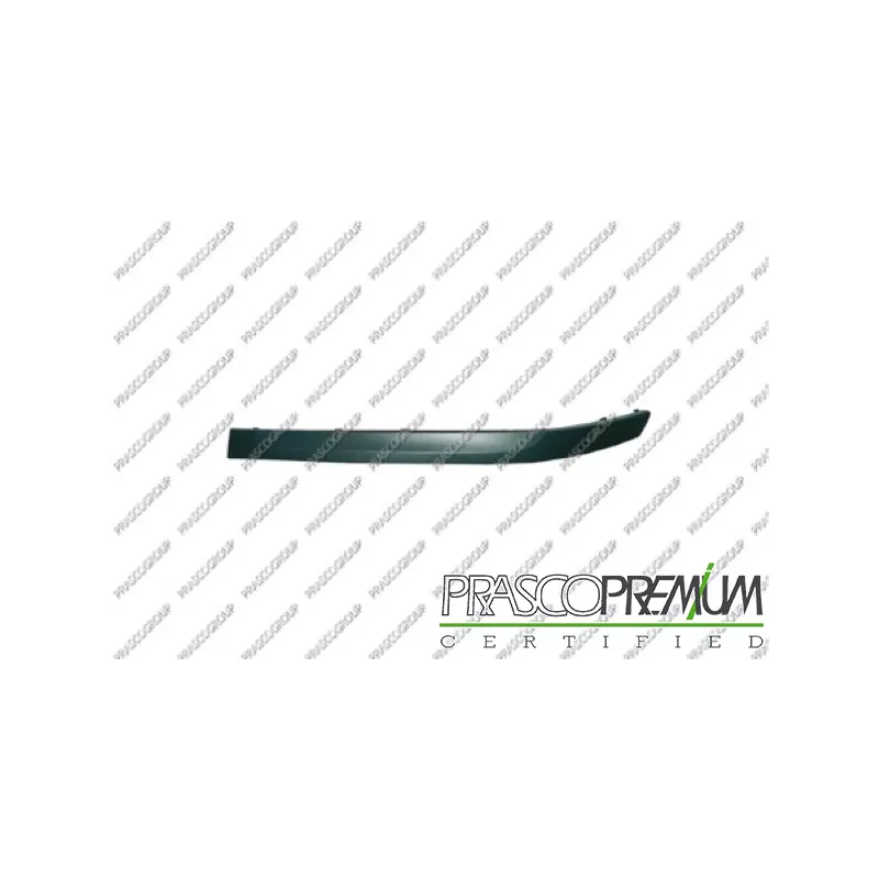 Baguette et bande protectrice, pare-chocs avant gauche PRASCO SK0241244