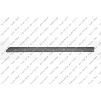 Baguette et bande protectrice, porte arrière gauche PRASCO SK0241454