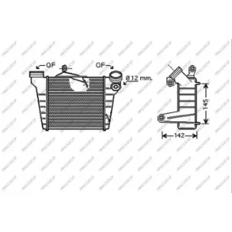 Intercooler, échangeur PRASCO SK322N003