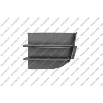 Grille de ventilation, pare-chocs avant gauche PRASCO SK4202124