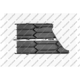 Grille de ventilation, pare-chocs avant gauche PRASCO SK4222134