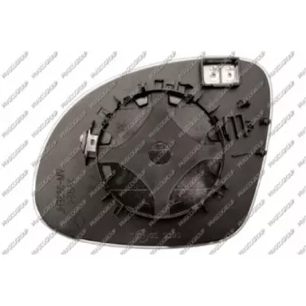 Verre de rétroviseur, rétroviseur extérieur PRASCO SK7107503