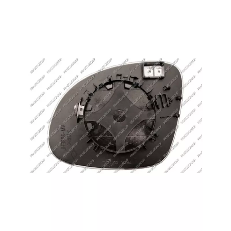 Verre de rétroviseur, rétroviseur extérieur PRASCO SK7107503
