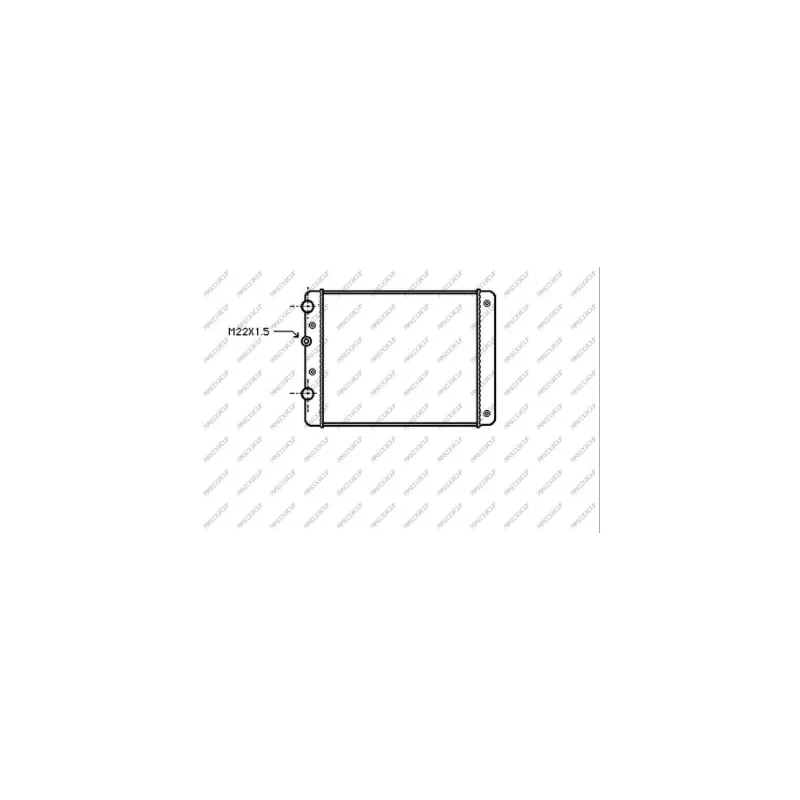Radiateur, refroidissement du moteur PRASCO ST001R004