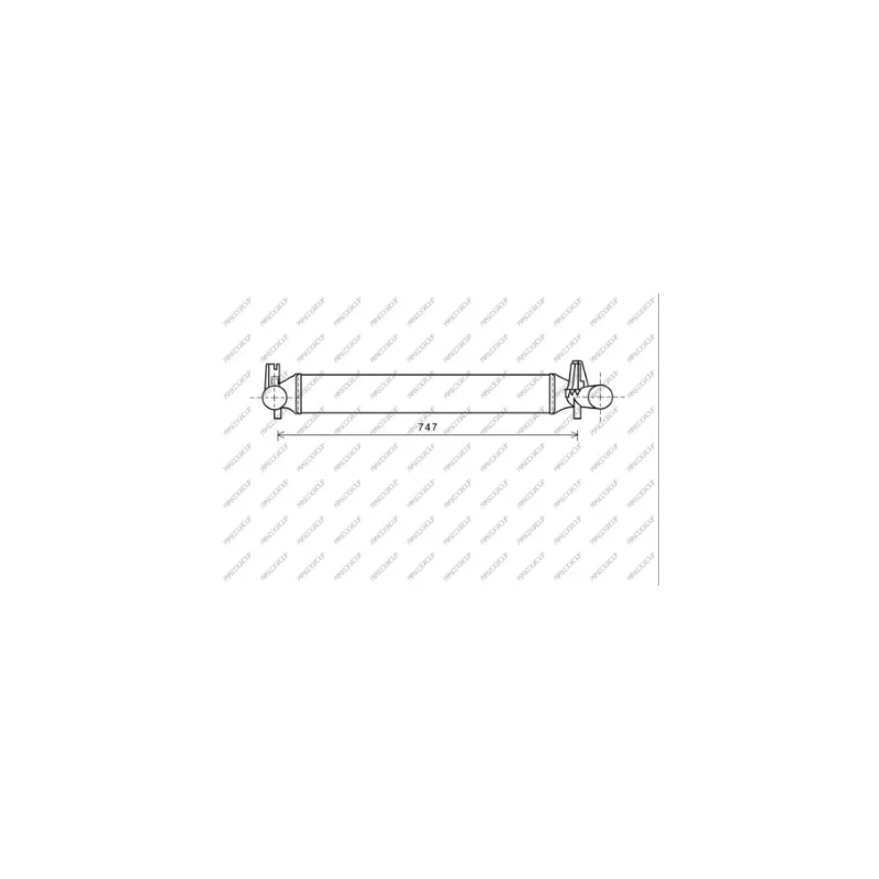 Intercooler, échangeur PRASCO ST035N002