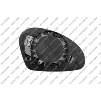 Verre de rétroviseur, rétroviseur extérieur PRASCO ST5227504