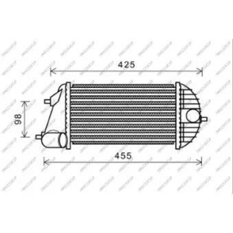 Intercooler, échangeur PRASCO SZ036N001