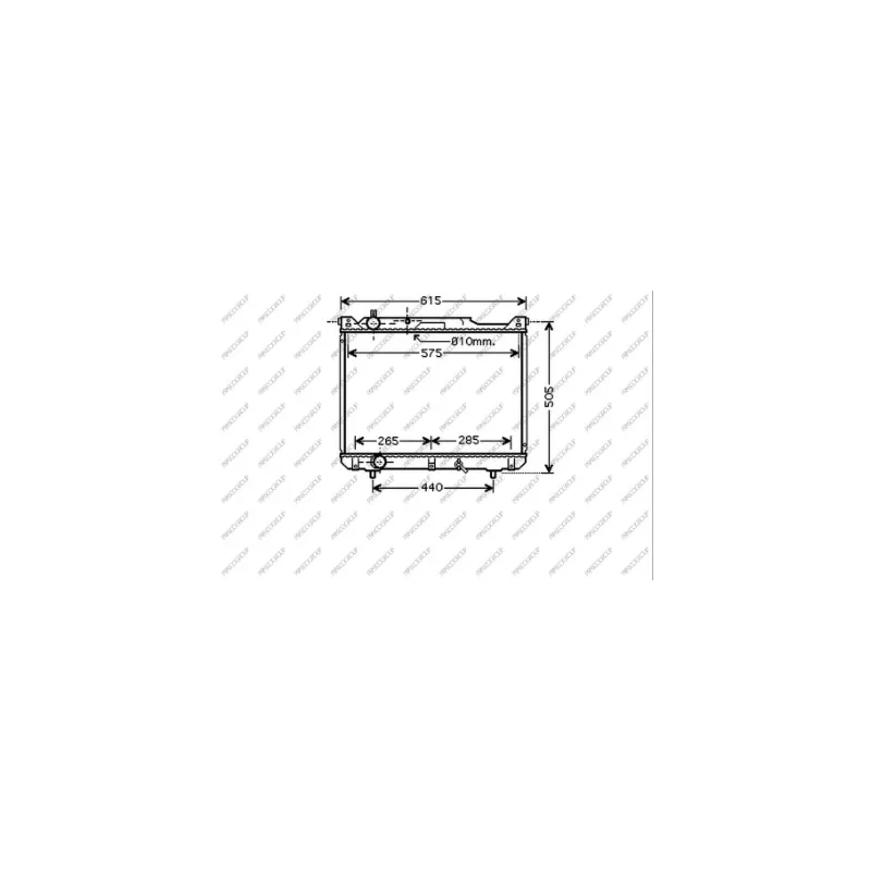 Radiateur, refroidissement du moteur PRASCO SZ054R009