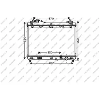 Radiateur, refroidissement du moteur PRASCO SZ056R002
