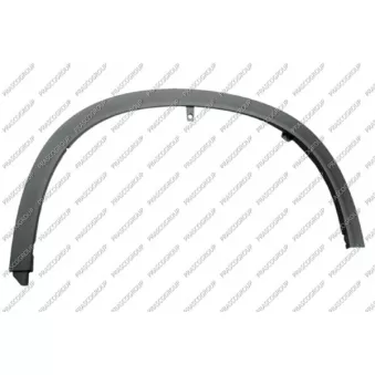 Baguette et bande protectrice, aile avant gauche PRASCO SZ7501582