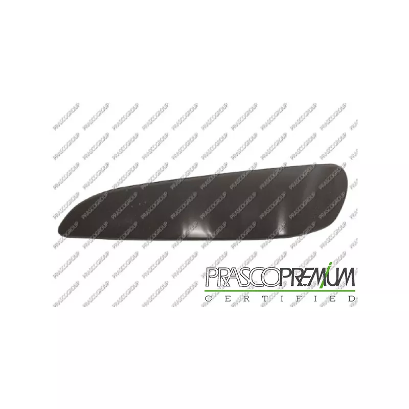 Baguette et bande protectrice, pare-chocs avant gauche PRASCO TY2021244