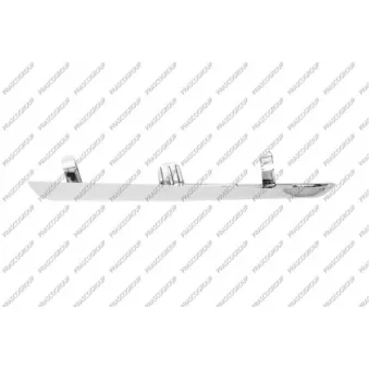 Baguette et bande protectrice, pare-chocs avant droit PRASCO