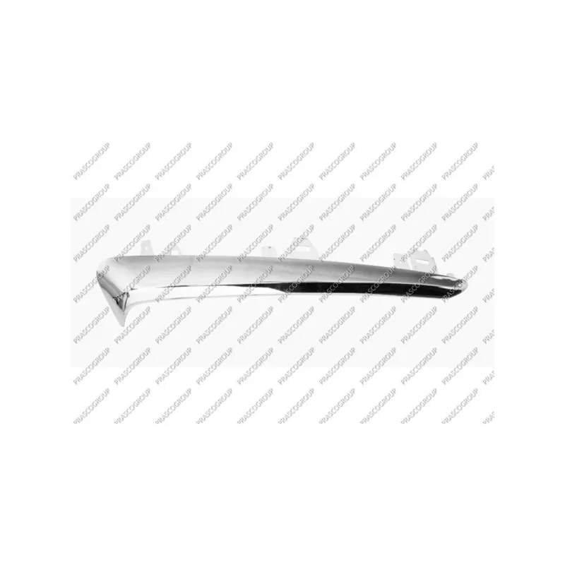 Baguette et bande protectrice, pare-chocs avant droit PRASCO TY3301243