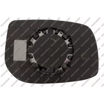 Verre de rétroviseur, rétroviseur extérieur PRASCO TY3507504