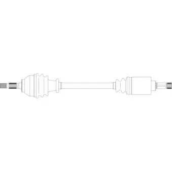 Arbre de transmission GENERAL RICAMBI RE3016