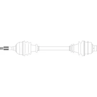 Arbre de transmission GENERAL RICAMBI RE3017