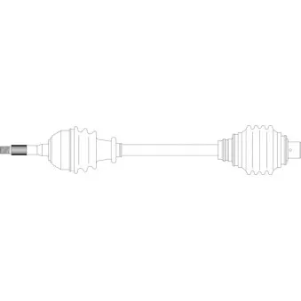 Arbre de transmission GENERAL RICAMBI RE3018