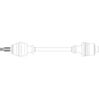 Arbre de transmission GENERAL RICAMBI RE3019