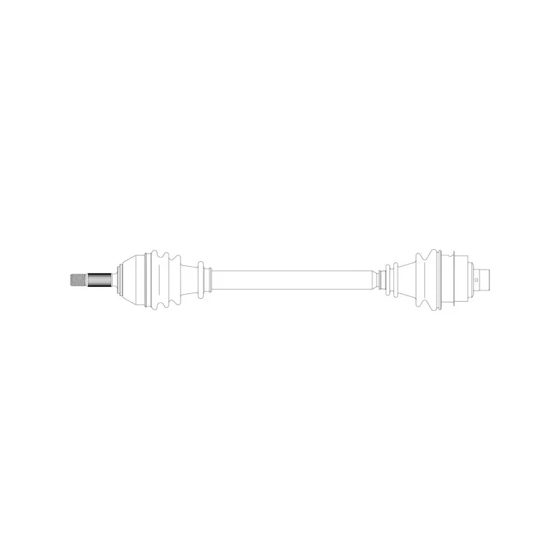 Arbre de transmission avant droit GENERAL RICAMBI RE3025
