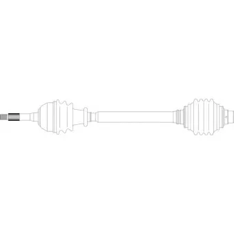 Arbre de transmission GENERAL RICAMBI RE3028