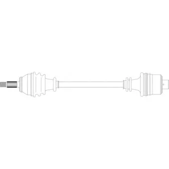 Arbre de transmission GENERAL RICAMBI RE3031