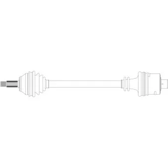 Arbre de transmission GENERAL RICAMBI RE3034
