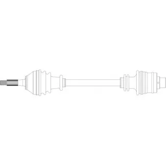 Arbre de transmission GENERAL RICAMBI RE3040